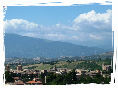 Panorama di Offida Panorama di Offida